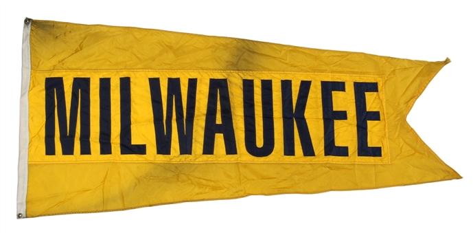 2014 Milwaukee Brewers Wrigley Field Flag